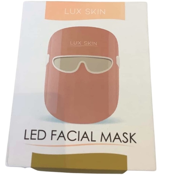 LUX SKIN Wireless LED Facial Mask – Open Box, New - Picture 1 of 8